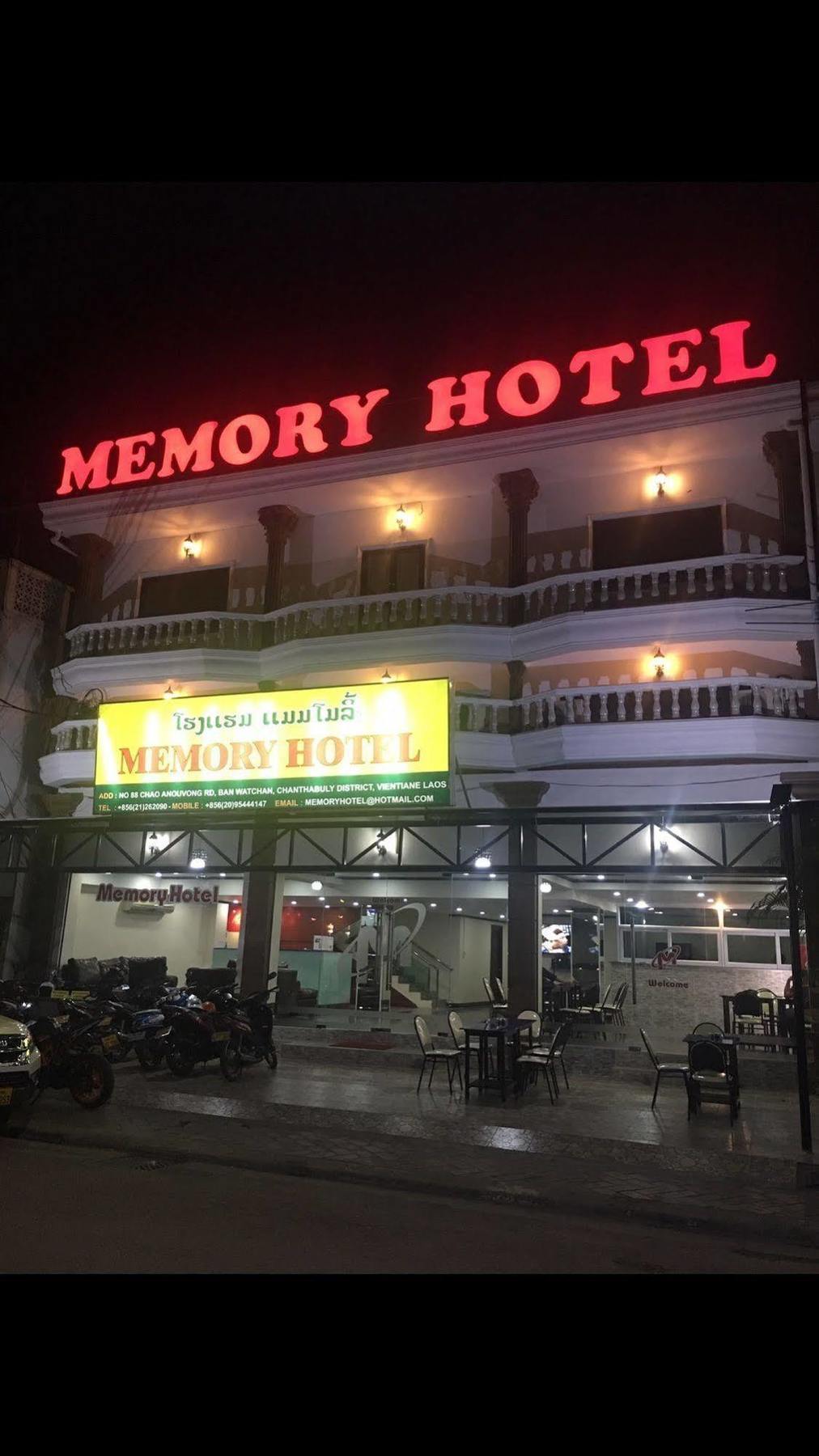 Vientiane Memory Hotel Exteriör bild
